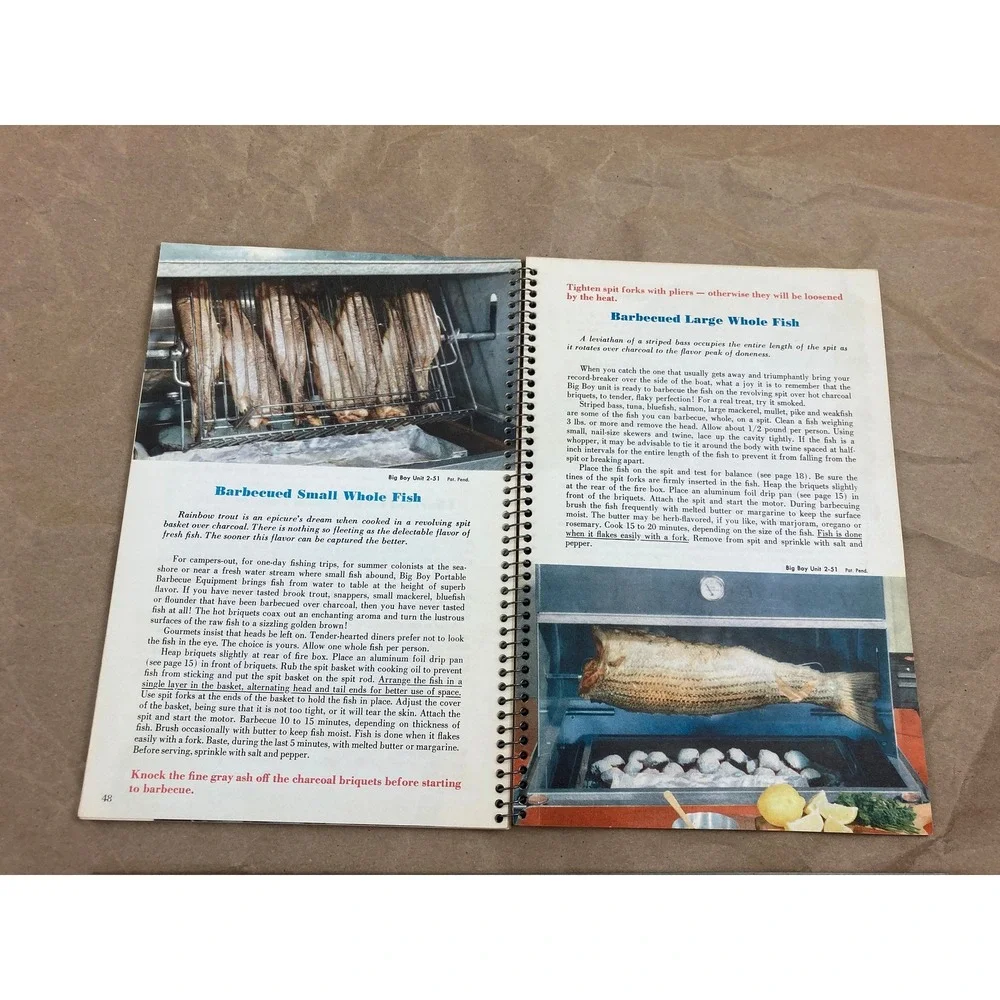 1963 Big Boy Barbecue Cookbook